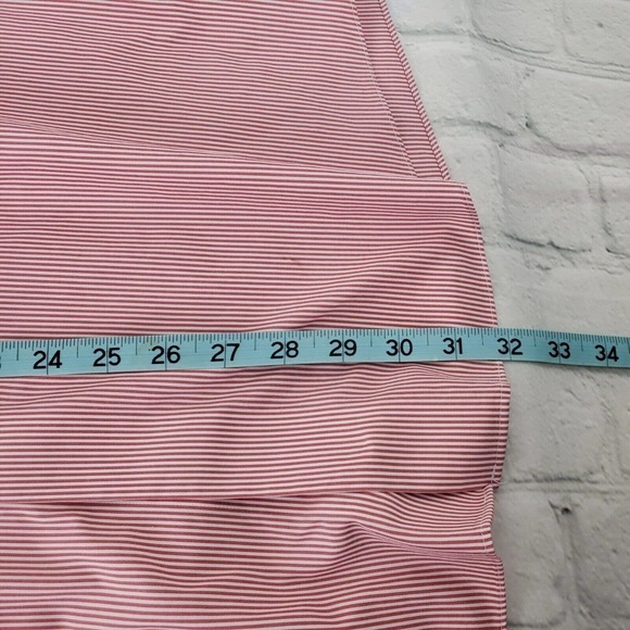 Brooks Brothers Traditional Non Iron Pink/Red Striped L/S Mens Dress Button Up - Picture 9 of 11